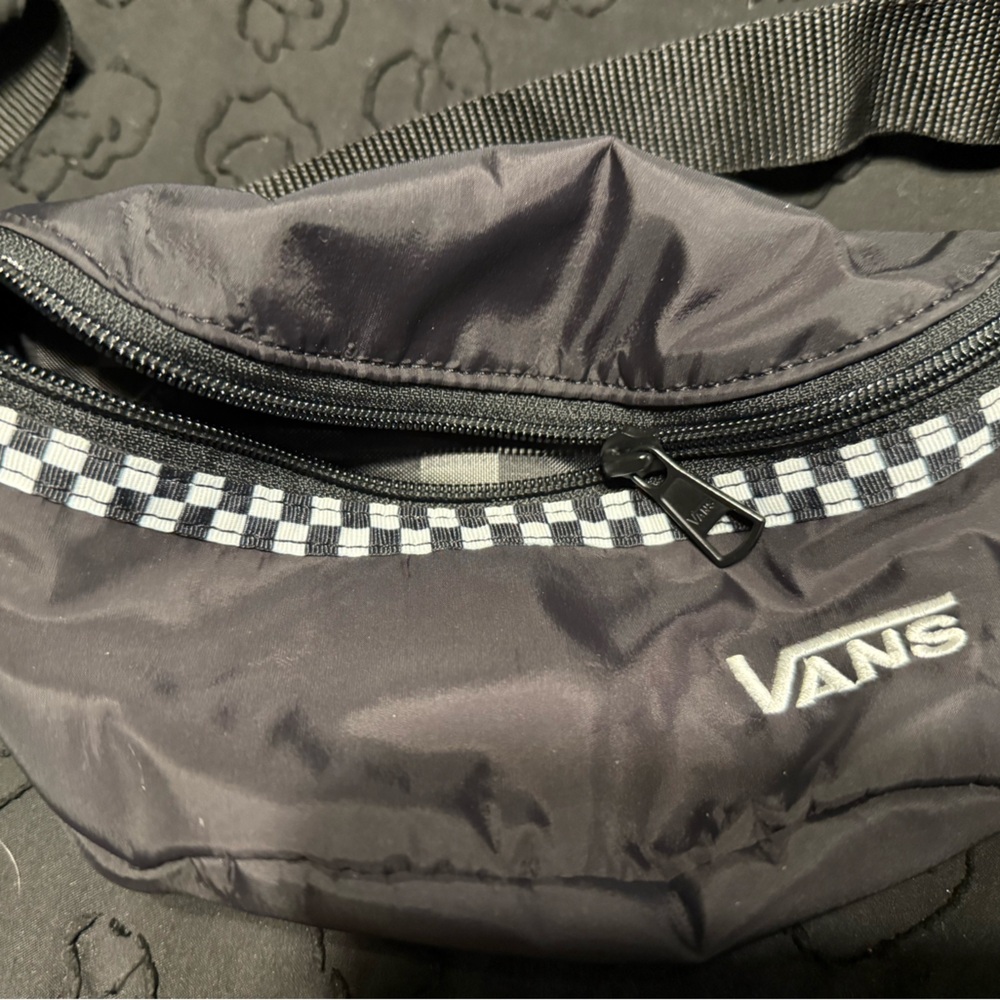 Vans Monochrome Checkered Waist Bag